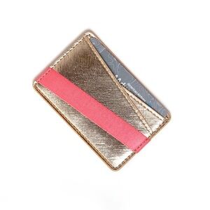 Tech Candy to Have & to Hold Phone Wallet - Gold/Pink